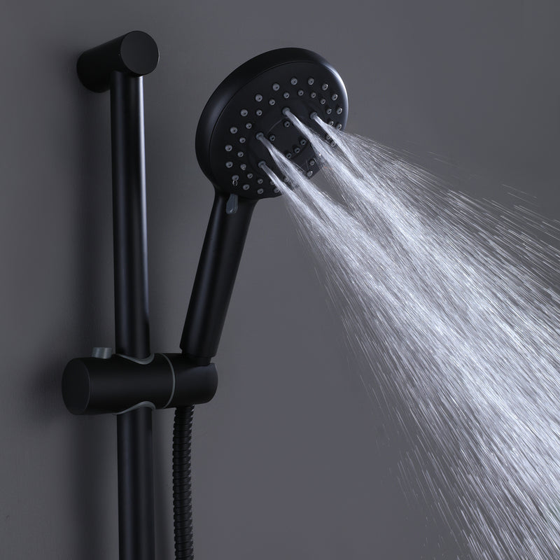 Chap Multi-Function Handheld Shower With Slide Bar And 59-In Long Hose