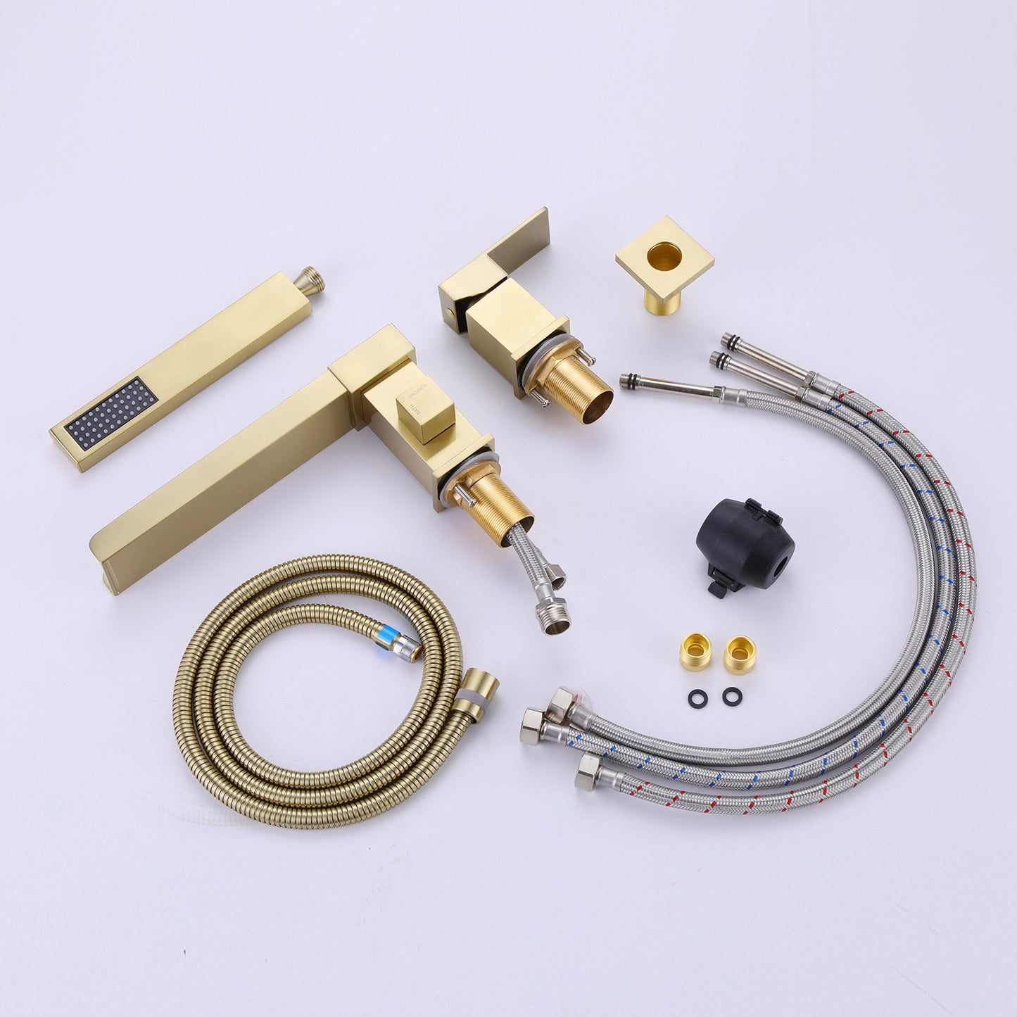 Mista Deck Mounted Bathtub Faucet With Handheld Shower CUPC Certification Valve