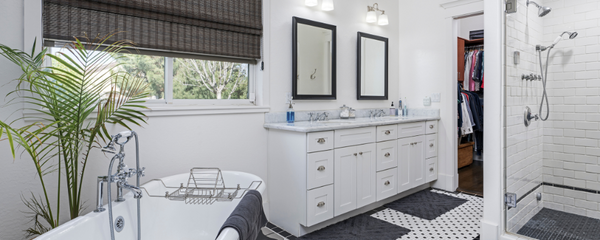 Tips for styling your small bathroom