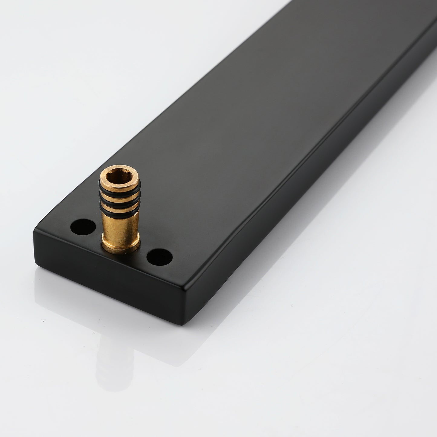 Amexty Exposed 2 Function Rainfall Shower Set with Handshower in Matte Black