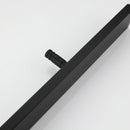 Amexty Exposed 2 Function Rainfall Shower Set with Handshower in Matte Black