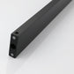 Amexty Exposed 2 Function Rainfall Shower Set with Handshower in Matte Black