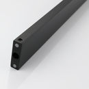 Amexty Exposed 2 Function Rainfall Shower Set with Handshower in Matte Black