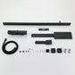 Amexty Exposed 2 Function Rainfall Shower Set with Handshower in Matte Black
