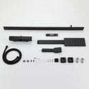 Amexty Exposed 2 Function Rainfall Shower Set with Handshower in Matte Black