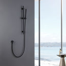 Ferio 1.5GPM Handheld Shower with Slide Bar in Matte Black with Hose