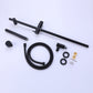 Hilo Minimalist Handheld Shower with Slide Bar and Hose