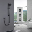 Analte Minimalist Contemporary Handheld Shower Head With Slide Bar