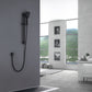 Foni 3-Function Handheld Shower With Slide Bar And 59-In Hose