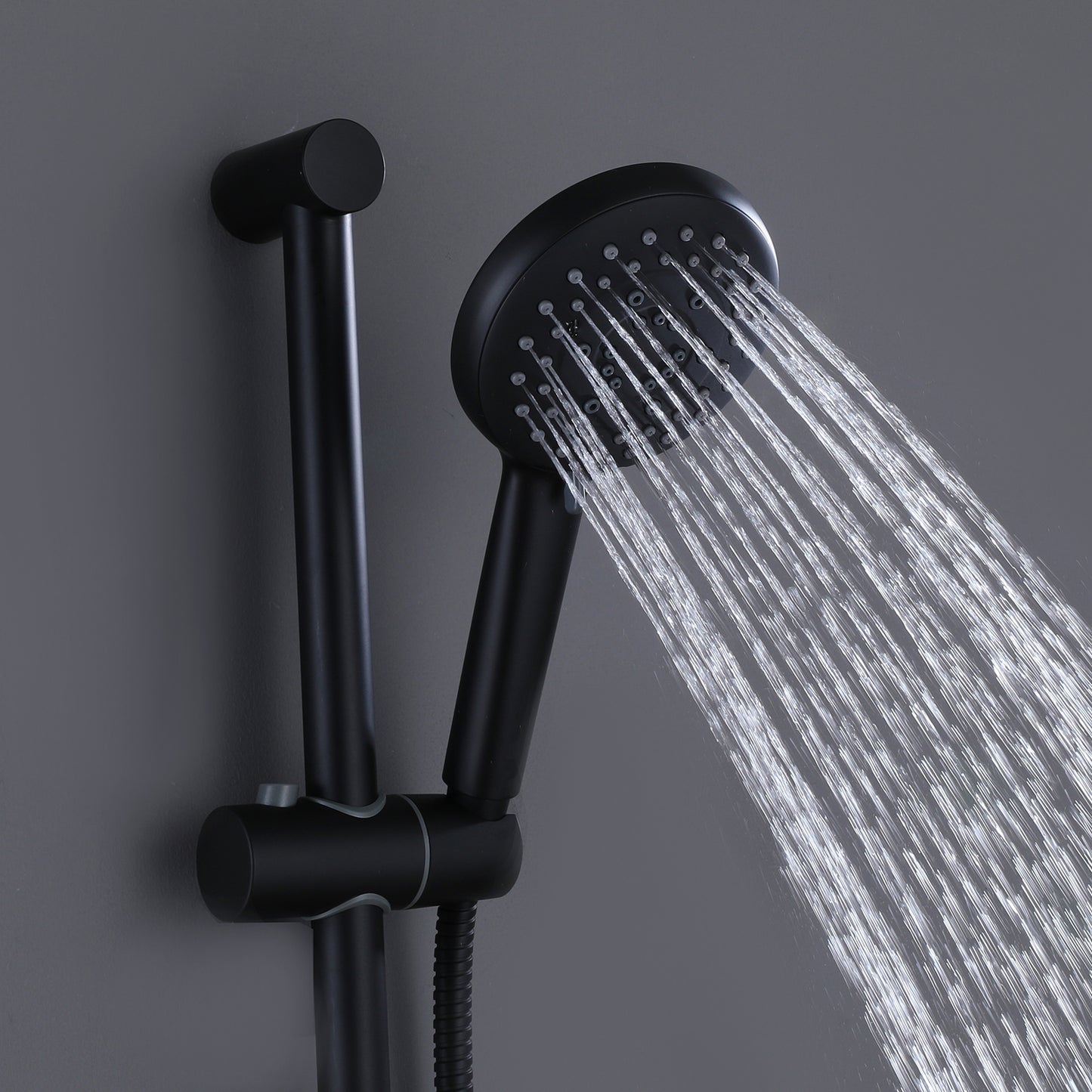 Chap Multi-Function Handheld Shower With Slide Bar And 59-In Long Hose