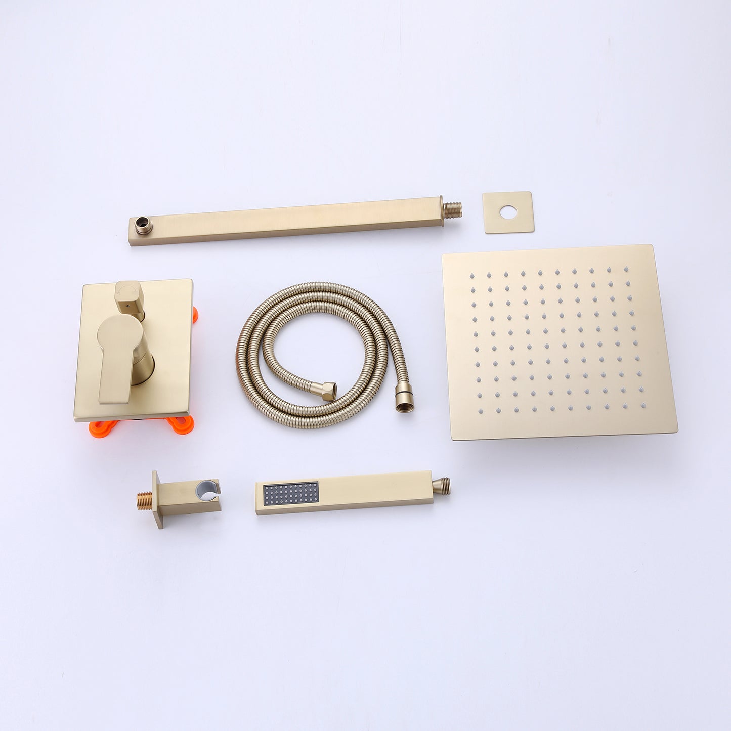 Nosh Pressure Balanced 10 In Rainfall Shower System with Handshower
