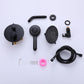 Scozon 5 Spray Pressure Balanced Shower Head with Handshower in Matte Black