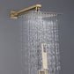 Nosh Pressure Balanced 10 In Rainfall Shower System with Handshower