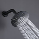 Fenty Classic Single Handle 5-Spray Shower and Tub Faucet in Matte Black