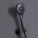 Scozon 5 Spray Pressure Balanced Shower Head with Handshower in Matte Black