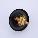 Fenty Classic Single Handle 5-Spray Shower and Tub Faucet in Matte Black