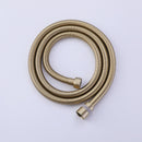 Fancysio Wall Mounted Tub Faucet with Handheld Shower in Brushed Gold