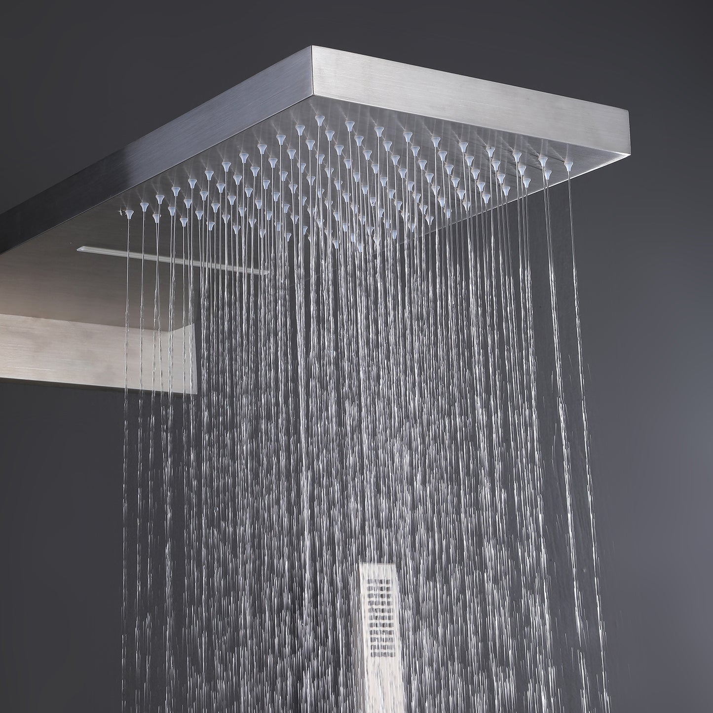 Kool 2 Spray Thermostatic Shower System with Handheld Shower