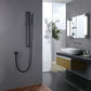 Ermofy Slide Bar Shower Head With 59 In Shower Hose