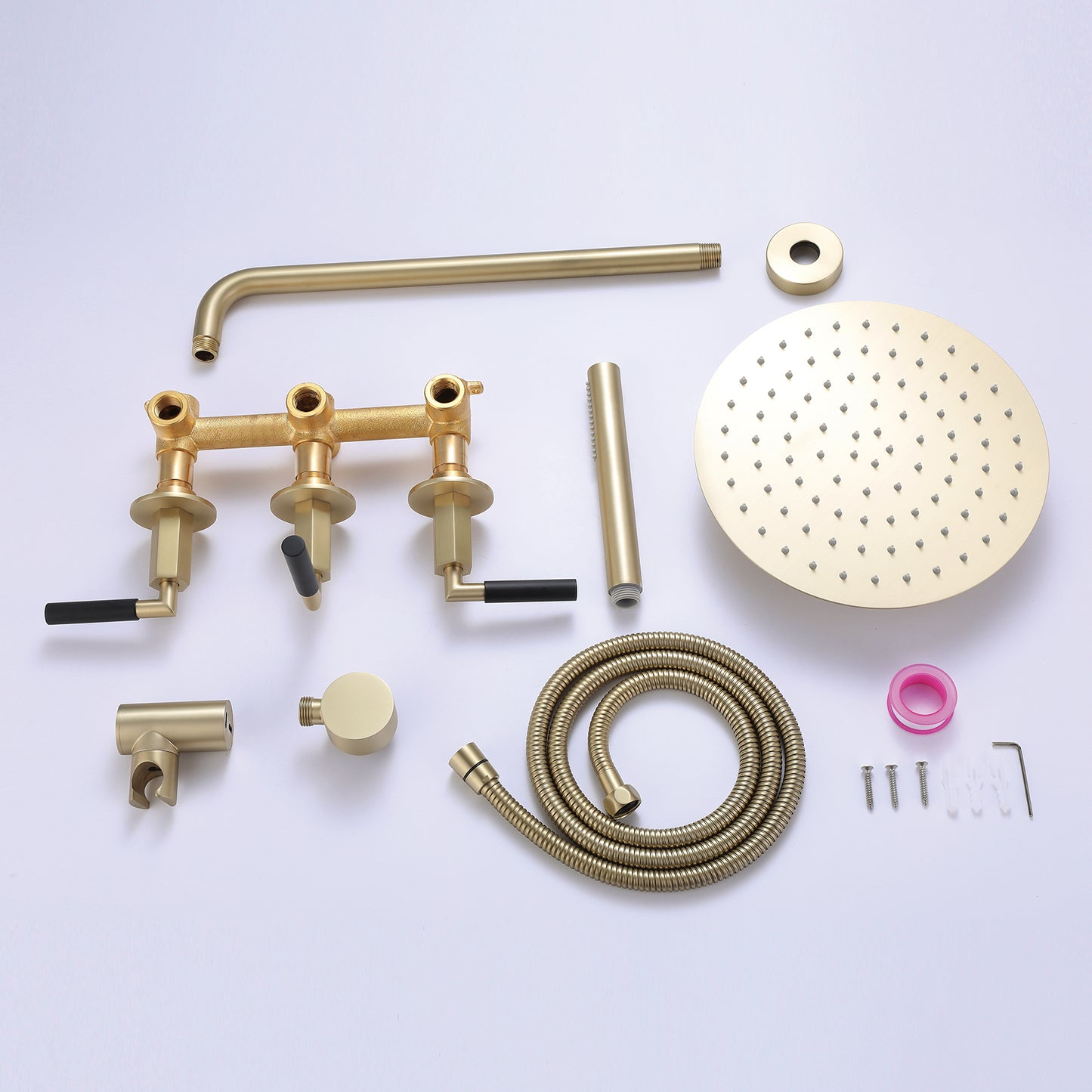 Realace Triple Handle 10 In Shower System with Handshower