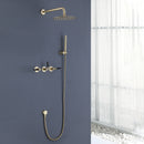Realace Triple Handle 10 In Shower System with Handshower