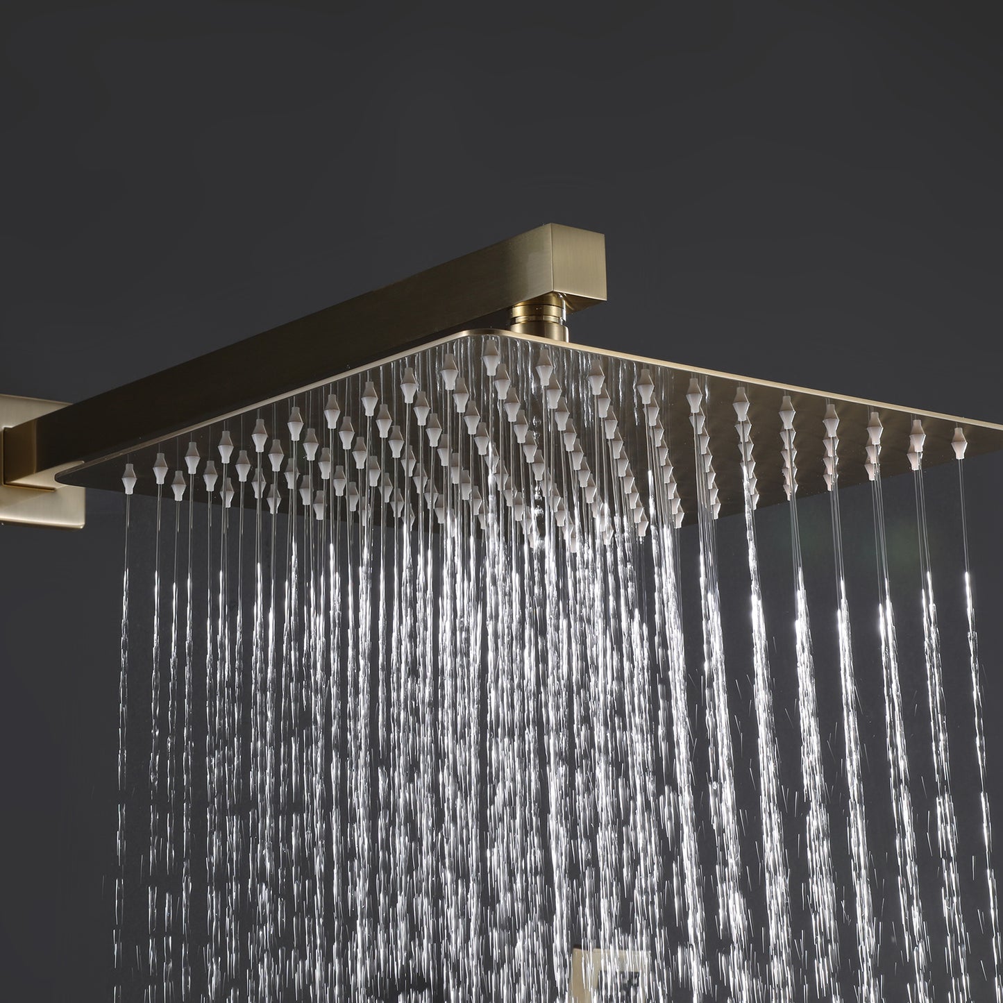 Tezo Wall Mounted 2-Function Thermostatic Shower System Kit