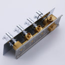 Qexle 12 In Ceiling Mounted Thermostatic Shower System with 6 Body Jets