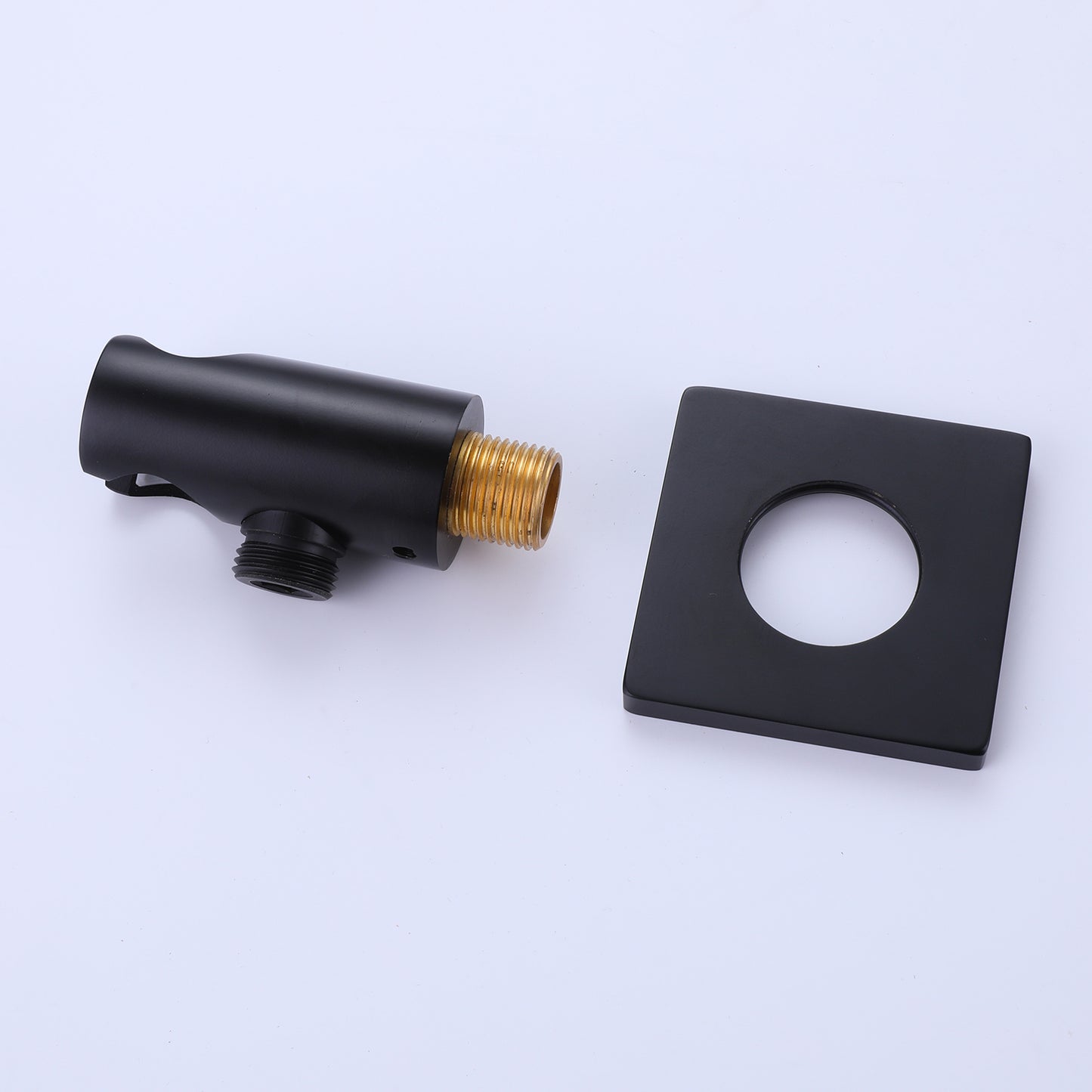Korin 2-Spray 10 In Pressure Balanced Shower System with Handshower in Matte Black
