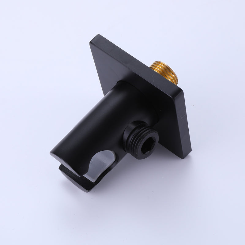 Korin 2-Spray 10 In Pressure Balanced Shower System with Handshower in Matte Black