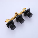 Korin 2-Spray 10 In Pressure Balanced Shower System with Handshower in Matte Black