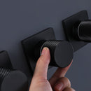 Korin 2-Spray 10 In Pressure Balanced Shower System with Handshower in Matte Black