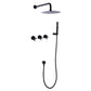 Sosano Wall Mount 10 In Shower System with and Handheld