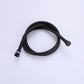 Givelly Wall Mounted 10 In Shower System with Waterfall Tub Faucet in Matte Black