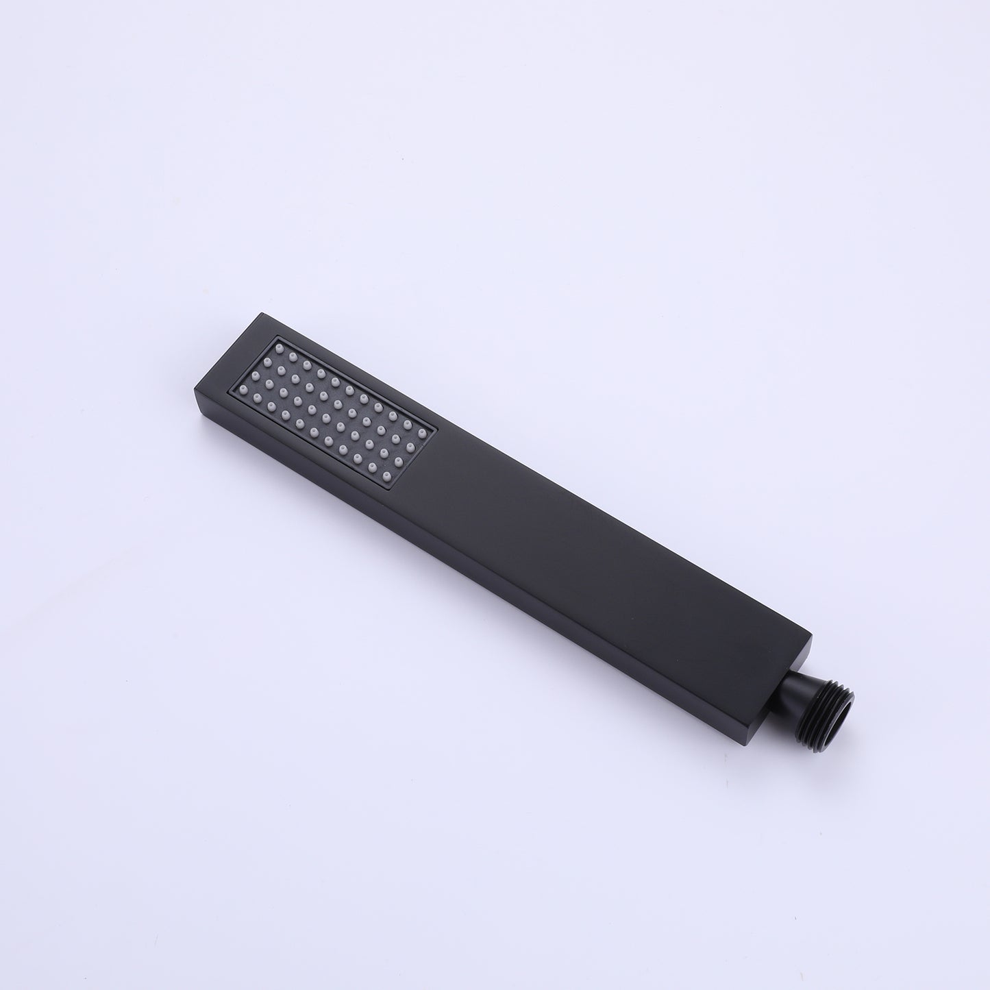 Givelly Wall Mounted 10 In Shower System with Waterfall Tub Faucet in Matte Black