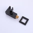 Wizti Wall Mounted Waterfall Tub Faucet with Handheld in Matte Black