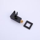 Givelly Wall Mounted 10 In Shower System with Waterfall Tub Faucet in Matte Black