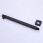 Yoniry Wall Mounted 10 In Shower & Waterfall Tub Faucet Combo in Matte Black