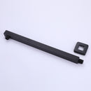 Yoniry Wall Mounted 10 In Shower & Waterfall Tub Faucet Combo in Matte Black