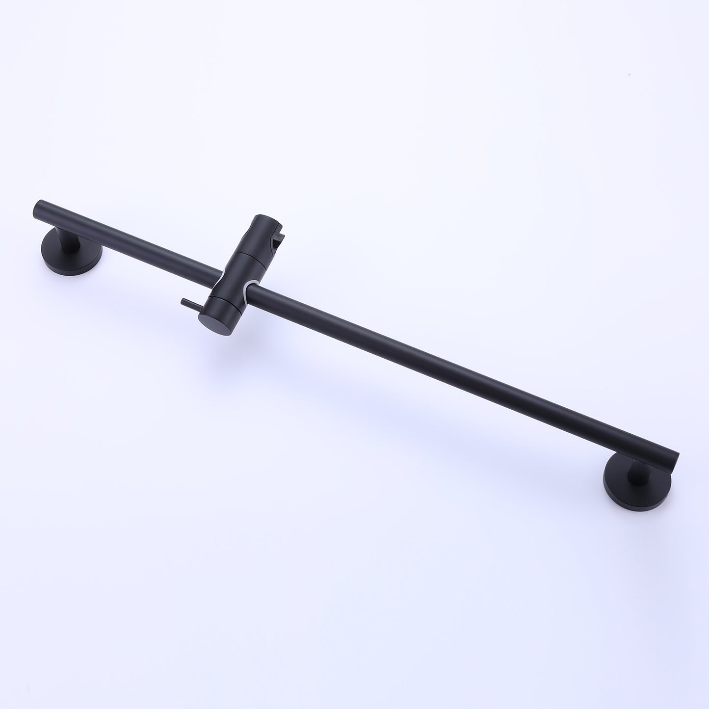 Ferio 1.5GPM Handheld Shower with Slide Bar in Matte Black with Hose