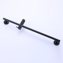 Ferio 1.5GPM Handheld Shower with Slide Bar in Matte Black with Hose