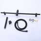 Dwell Brass Slide Bar Shower Head With 59 In Shower Hose