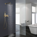 Noviati 2-Spray 10 In Thermostatic Shower System with Handshower