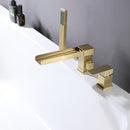 Mista Deck Mounted Bathtub Faucet With Handheld Shower CUPC Certification Valve