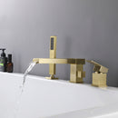 Mista Deck Mounted Bathtub Faucet With Handheld Shower CUPC Certification Valve