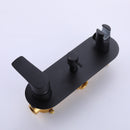 Arrio 2-Spray 10 In Thermostatic Shower System with Handshower in Matte Black