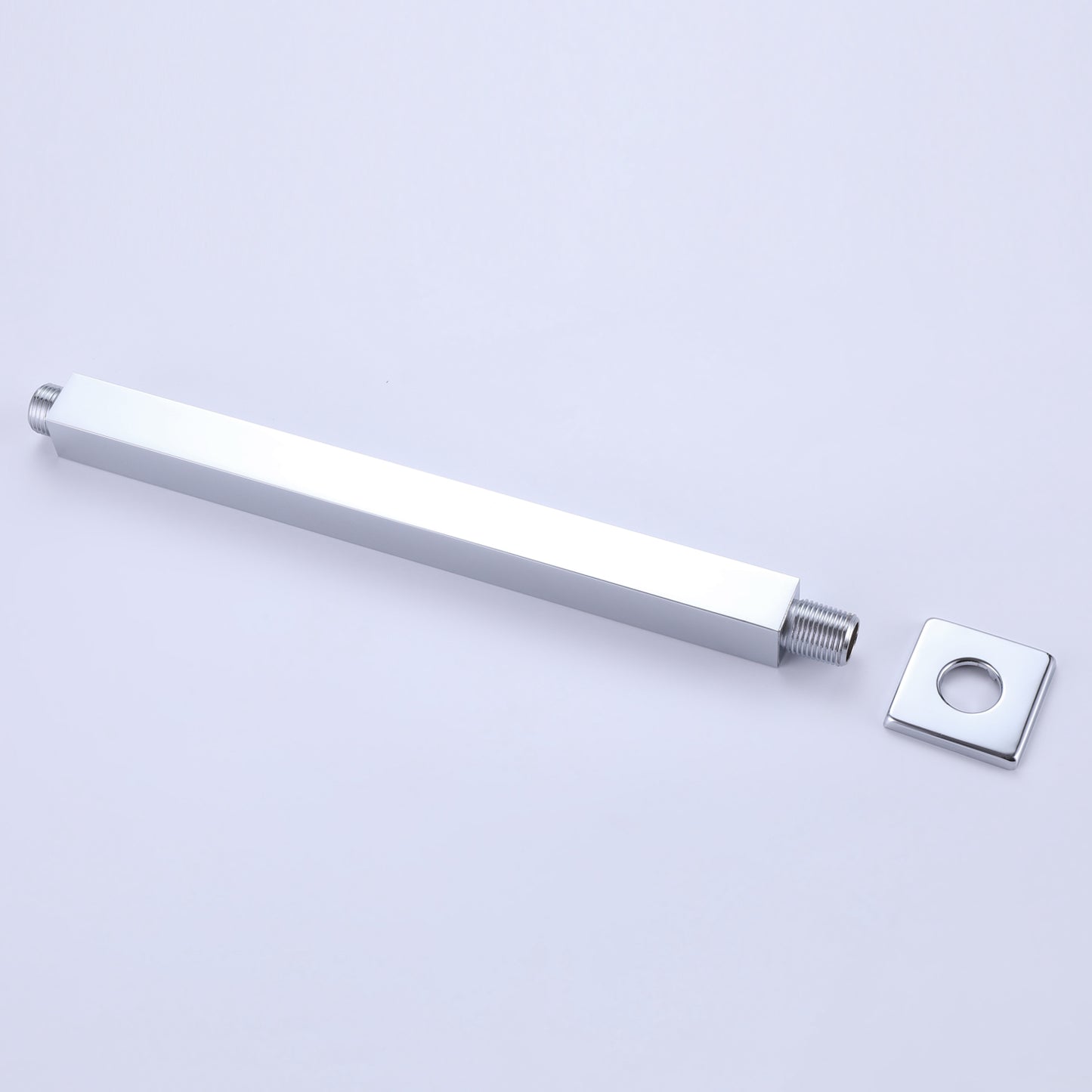 Qexle 12 In Ceiling Mounted Thermostatic Shower System with 6 Body Jets