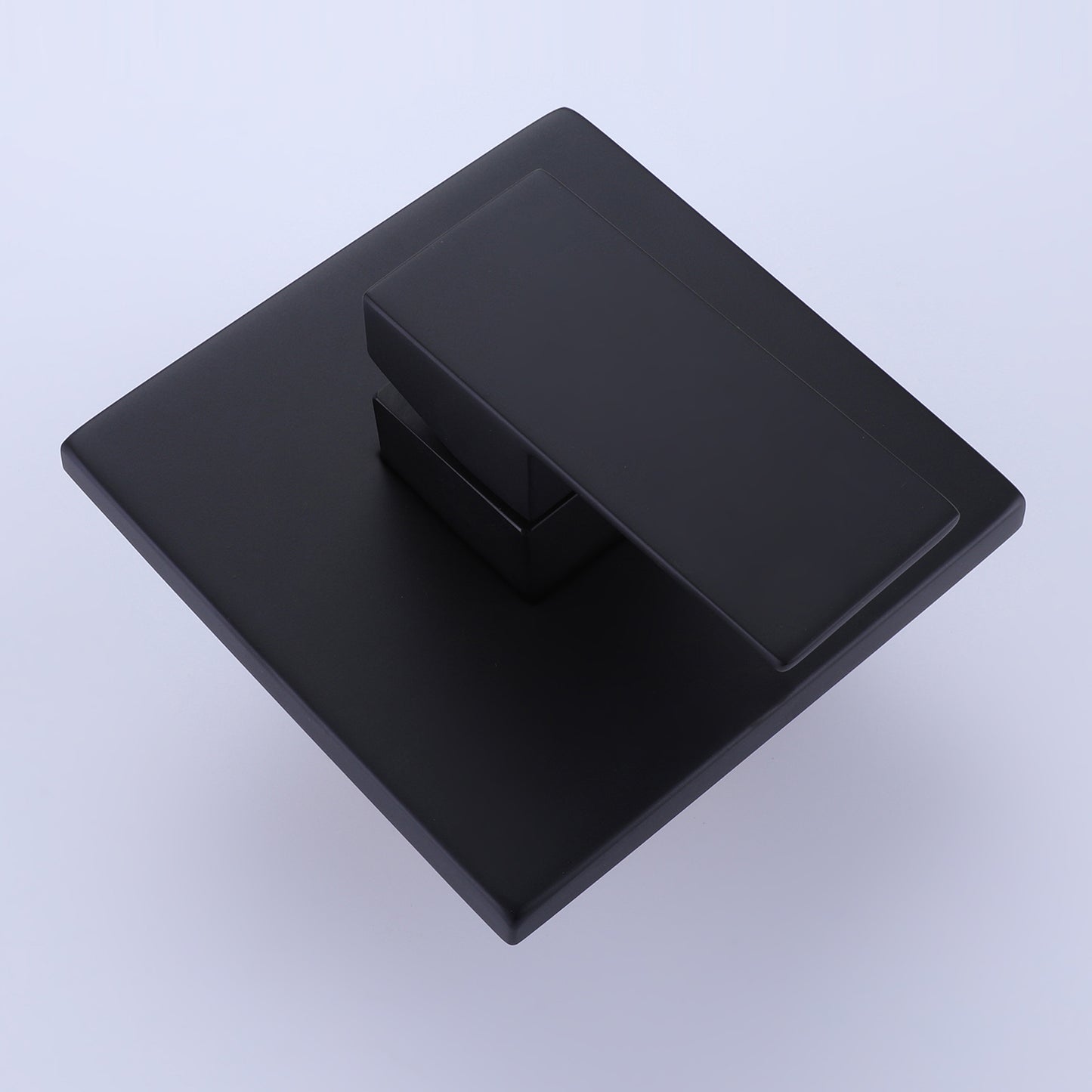 Masa Wall Mounted 10 In. Rainfall Shower System in Matte Black