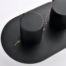 Omni Concealed Thermostatic 8 In Shower System with  Handshower in Matte Black