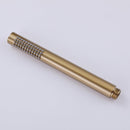 Dora 3 Handles Deck Mount Roman Tub Faucet with Hand Shower in Brushed Gold