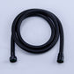 Axen Freestanding Gooseneck Tub Faucet with Handshower in Matte Black